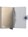 Secrid MAR - ALUMINIUM/CUIR - CLOUDS. secrid miniwallet art porte-cartes