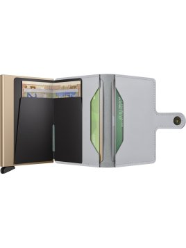 Secrid MAR - ALUMINIUM/CUIR - CLOUDS. secrid miniwallet art porte cartes