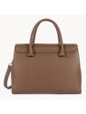Lancaster 547-56 - CUIR DE VACHETTE - CHAT Foulonné Milano - Sac shopping sacs-a-mains