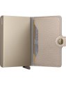 Secrid MPE - ALUMINIUM/CUIR - LATTE porte carte secrid pebble pcartes-credit