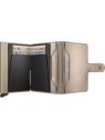 Secrid MPE - ALUMINIUM/CUIR - LATTE porte carte secrid pebble pcartes-credit