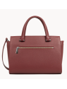 Lancaster 438-008 - CUIR DE VACHETTE - BOR sac porté main sierra sacs-a-mains