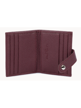 Lancaster 170-32 - CUIR DE VACHETTE - BORD porte-cartes foulonné pm porte cartes