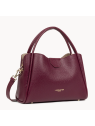 Lancaster 470-84 - CUIR DE VACHETTE - BORD sac porté main m lancaster ida double sacs-a-mains