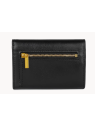 Lancaster 131-060 - CUIR DE VACHETTE - NOI portefeuille rabat donna grace femme portefeuille-homme