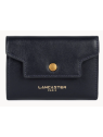 Lancaster 131-060 - CUIR DE VACHETTE - BLE portefeuille rabat donna grace femme portefeuille-homme
