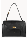 Lancaster 531-072 - CUIR DE VACHETTE - NOI grand sac cabas porté épaule donna grace lancaster sacs-a-mains