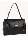 Lancaster 531-072 - CUIR DE VACHETTE - NOI grand sac cabas porté épaule donna grace lancaster sacs-a-mains