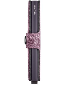 Secrid MCR - CUIR DE VACHETTE - PINK porte cartes miniwallet crisple porte cartes