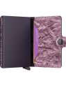 Secrid MCR - CUIR DE VACHETTE - PINK porte cartes miniwallet crisple porte-cartes