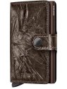 Secrid MCR - CUIR DE VACHETTE - BRONZE porte cartes miniwallet crisple porte-cartes