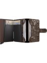 Secrid MCR - CUIR DE VACHETTE - BRONZE porte cartes miniwallet crisple porte-cartes