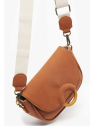 Woomen WCRO03 - POLYURÉTHANE - BROWN sac porté travers crocus de woomen sacs-a-mains