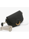 Woomen WCRO03 - POLYURÉTHANE - BLACK sac porté travers crocus de woomen sacs-a-mains