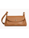 Lancaster 470-88 - CUIR DE VACHETTE - CAME porté travers rabat accordéon double sacs-a-mains