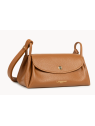 Lancaster 470-88 - CUIR DE VACHETTE - CAME porté travers rabat accordéon double sacs-a-mains