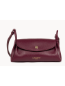 Lancaster 470-88 - CUIR DE VACHETTE - BORD porté travers rabat accordéon double sacs-a-mains