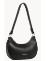 Lancaster 480-075 - CUIR DE VACHETTE - NOI sac demi-lune donna aria de lancaster sacs-a-mains