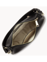 Lancaster 480-076 - CUIR DE VACHETTE - NOI sac demi-lune m donna aria de lancaster sacs-a-mains