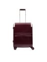 Lancel A13448 - POLYCARBONATE/CUIR - BO valise cabine 4 roues empreinte de lancel valise-cabine