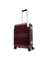 Lancel A13448 - POLYCARBONATE/CUIR - BO valise cabine 4 roues empreinte de lancel valise-cabine