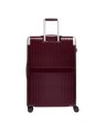 Lancel A13449 - POLYCARBONATE/CUIR - BO valise medium 4 roues empreinte de lancel valise