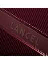 Lancel A13449 - POLYCARBONATE/CUIR - BO valise medium 4 roues empreinte de lancel valise
