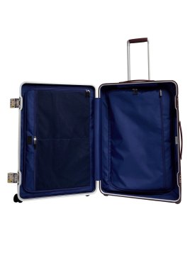 Lancel A13450 - POLYCARBONATE/CUIR - BO valise lancel empreinte valise