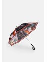Anekke 40473-201 - POLYESTER - NOIR/ORA parapluie canne long automatique alma parapluie