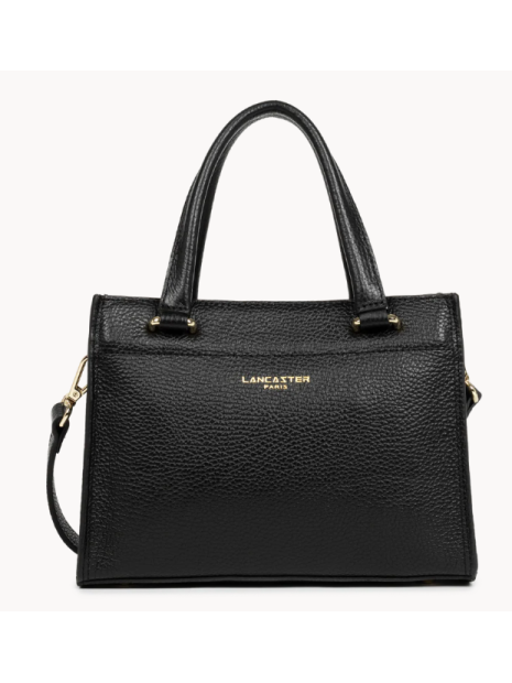 Lancaster 470-73 - CUIR DE VACHETTE - NOIR petit sac cabas porté main sacs-a-mains