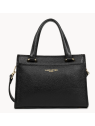 Lancaster 470-73 - CUIR DE VACHETTE - NOIR petit sac cabas porté main sacs-a-mains