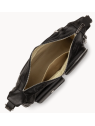 Lancaster 576-007 - CUIR DE VACHETTE - NOI sac besace porté épaule sacs-a-mains