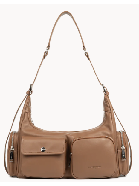 Lancaster 576-007 - CUIR DE VACHETTE - CAM sac besace porté épaule sacs-a-mains