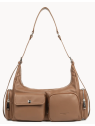 Lancaster 576-007 - CUIR DE VACHETTE - CAM sac besace porté épaule sacs-a-mains