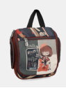 Anekke 41587-011 - SYNTHÉTIQUE - BLEU trousse de voyage extensible mademoiselle trousses-de-toilette