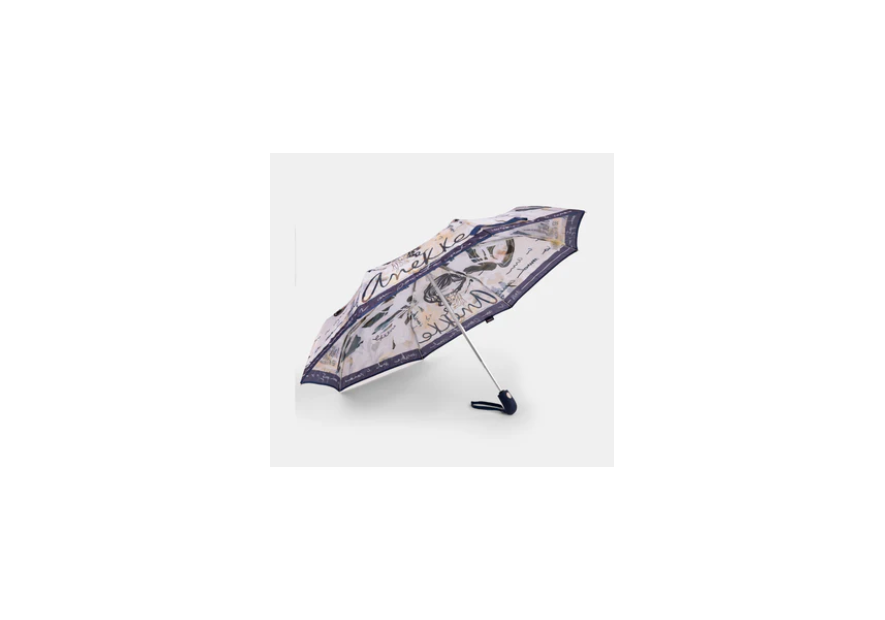 Anekke 40483-102 - POLYESTER - NOIR parapluie pliant automatique Petite maroquinerie