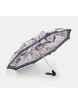 Anekke 40483-102 - POLYESTER - NOIR parapluie pliant automatique Petite maroquinerie