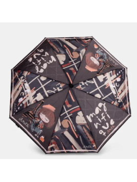 Anekke 41483-104 - POLYESTER - VIOLET parapluie pliant automatique Petite maroquinerie