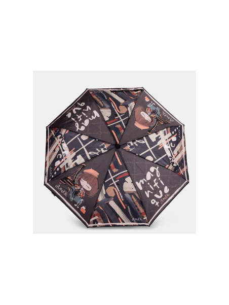 Anekke 41483-104 - POLYESTER - VIOLET parapluie pliant automatique Petite maroquinerie