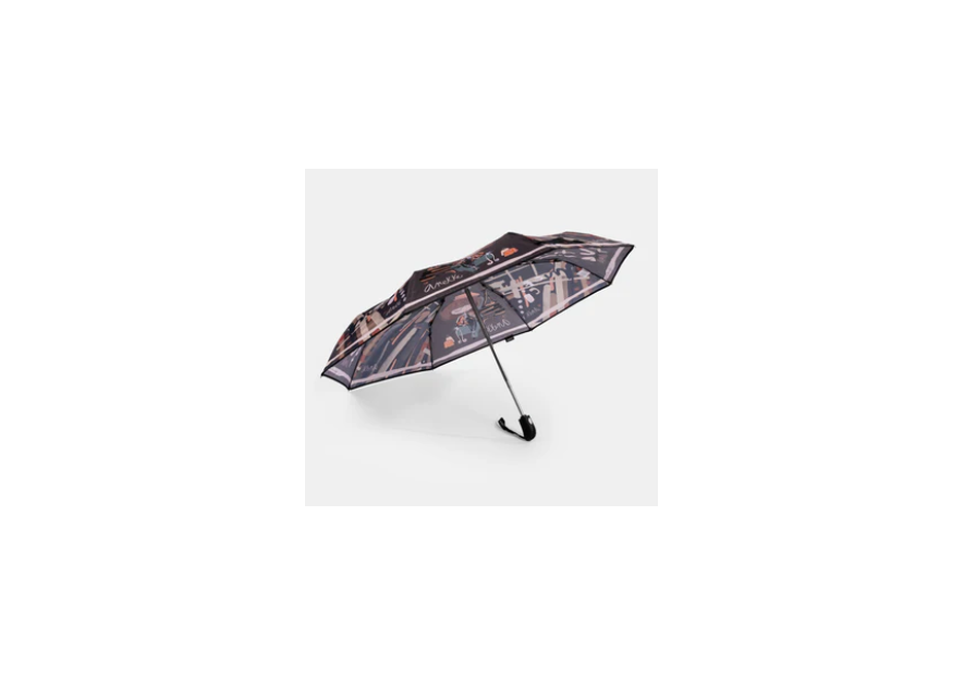Anekke 41483-104 - POLYESTER - VIOLET parapluie pliant automatique Petite maroquinerie