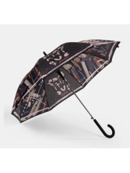 Anekke 41483-204 - POLYESTER - NOIR parapluie canne parapluie