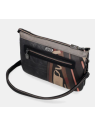 Anekke 41803-174 - SYNTHÉTIQUE - NOIR sac bandoulière avec anse sacs-a-mains