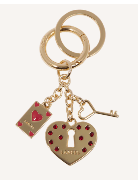 Lancel A13087 - METAL - OR porte cles coup de coeur pcles-breloque