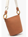 Woomen WCRO22 - POLYURÉTHANE - BROWN sac seau bandoulière sacs-a-mains