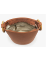 Woomen WCRO22 - POLYURÉTHANE - BROWN sac seau bandoulière sacs-a-mains