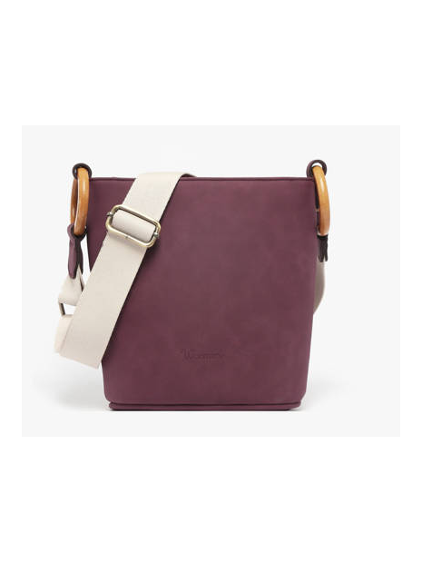 Woomen WCRO22 - POLYURÉTHANE - GRAPE sac seau bandoulière sacs-a-mains