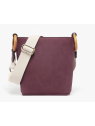 Woomen WCRO22 - POLYURÉTHANE - GRAPE sac seau bandoulière sacs-a-mains