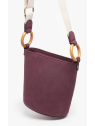Woomen WCRO22 - POLYURÉTHANE - GRAPE sac seau bandoulière sacs-a-mains