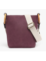 Woomen WCRO22 - POLYURÉTHANE - GRAPE sac seau bandoulière sacs-a-mains
