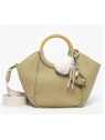Woomen WCRO23 - POLYURÉTHANE - MOSS sac porté main ou bandoulière m sacs-a-mains